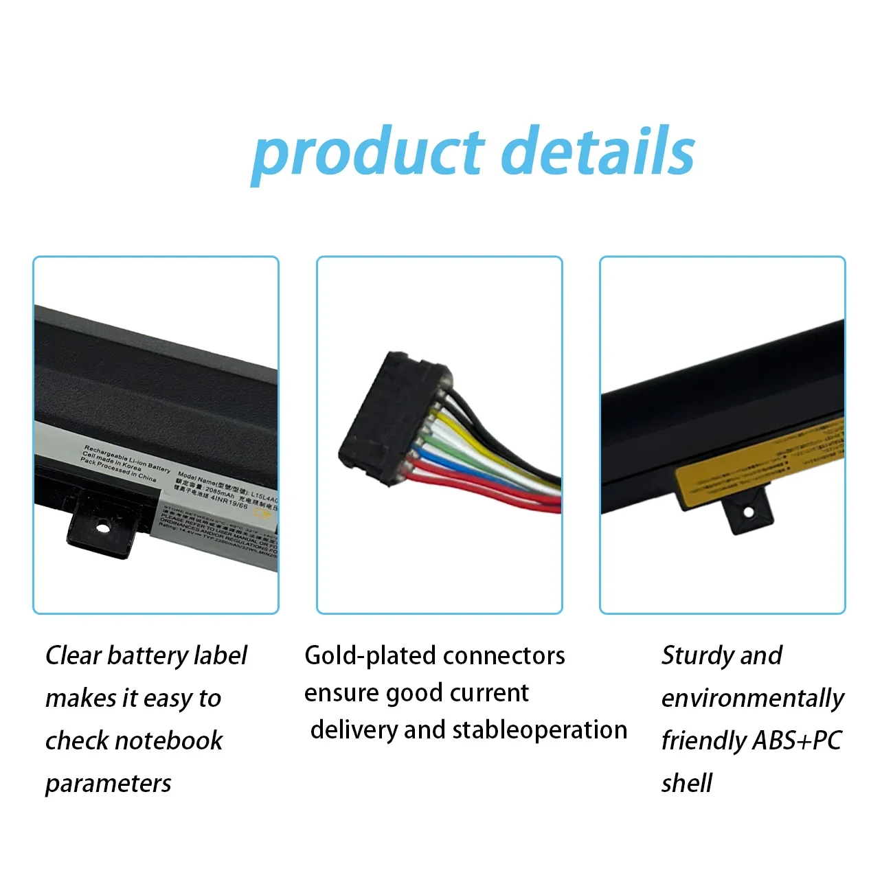 L15L4A02 L15C4A02 Аккумулятор для ноутбука Ideapad 110-15ISK V110-15AST V110-15IAP V110-15ISK V310-14-15-ISK V510-15IKB