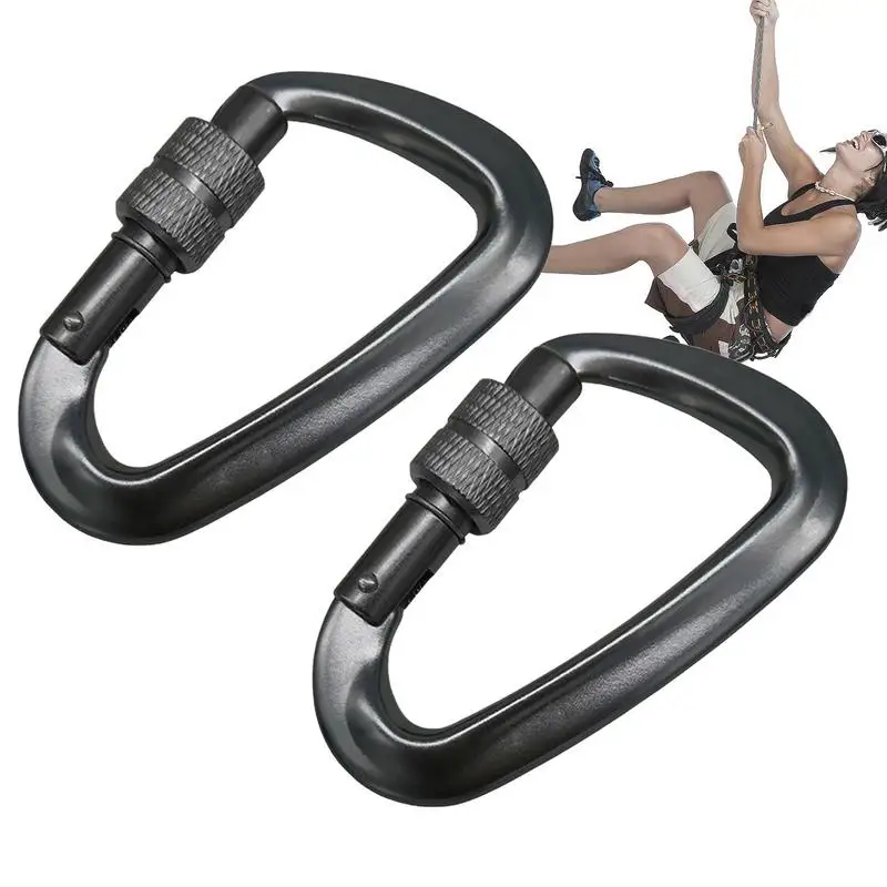 Карабин с фиксатором Screwgate алюминиевый автоматический фиксатор сверхмощные