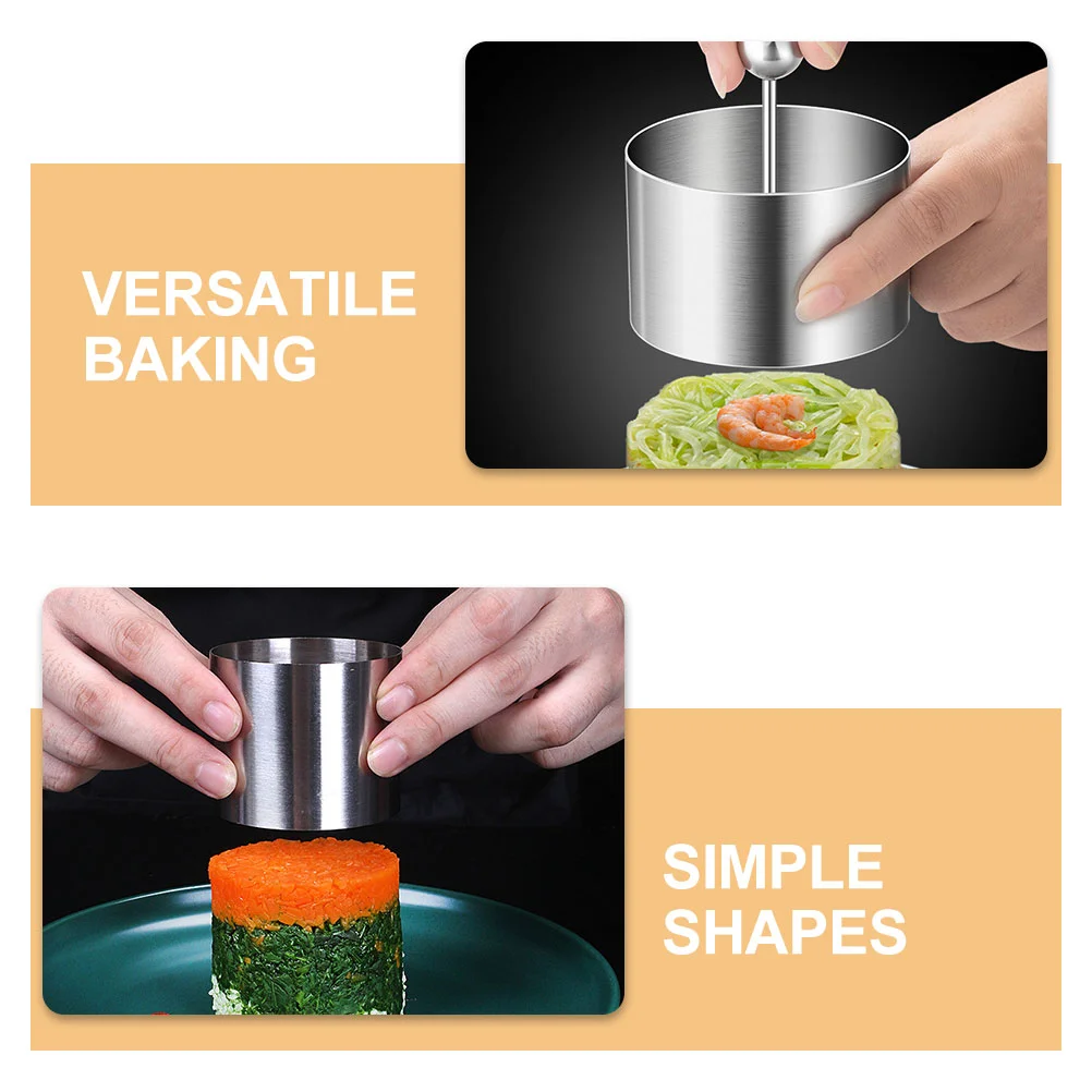 Бисквит детский Onigiri Rpind Cylander для суши торты 304 из нержавеющей стали Kimbap