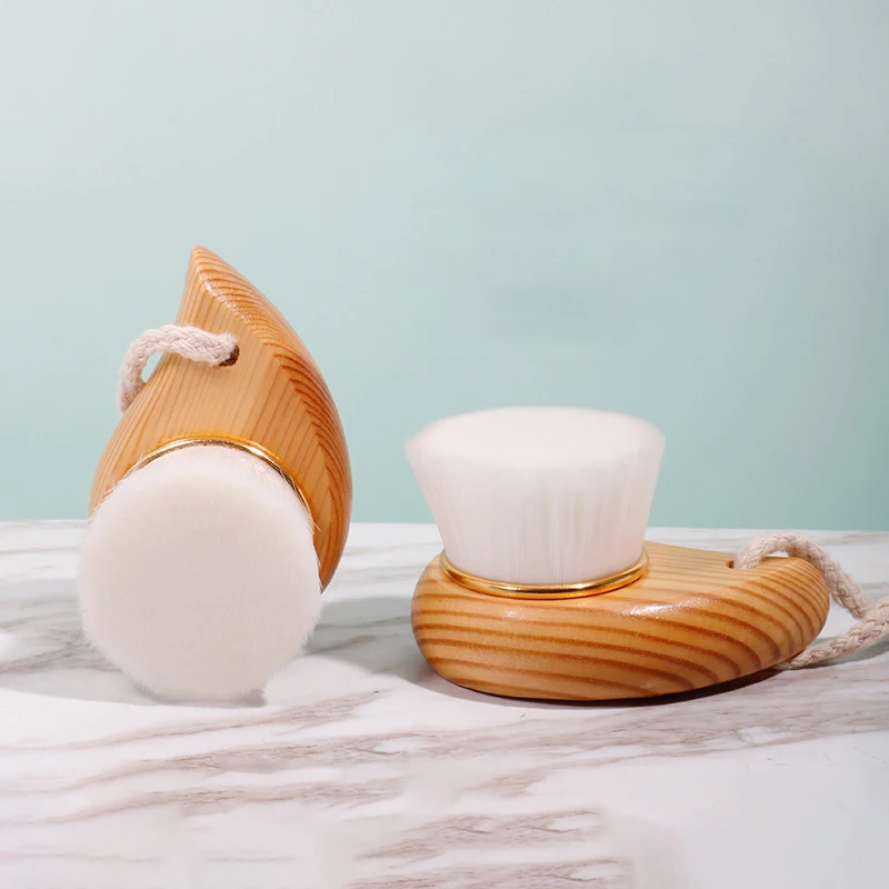 

1 шт., щётка с деревянной ручкой для чистки лица