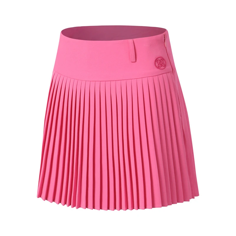 New Korean version of the short golf skirt women quick dry breathable slim fit hundred take anti light high waist pleated skirt