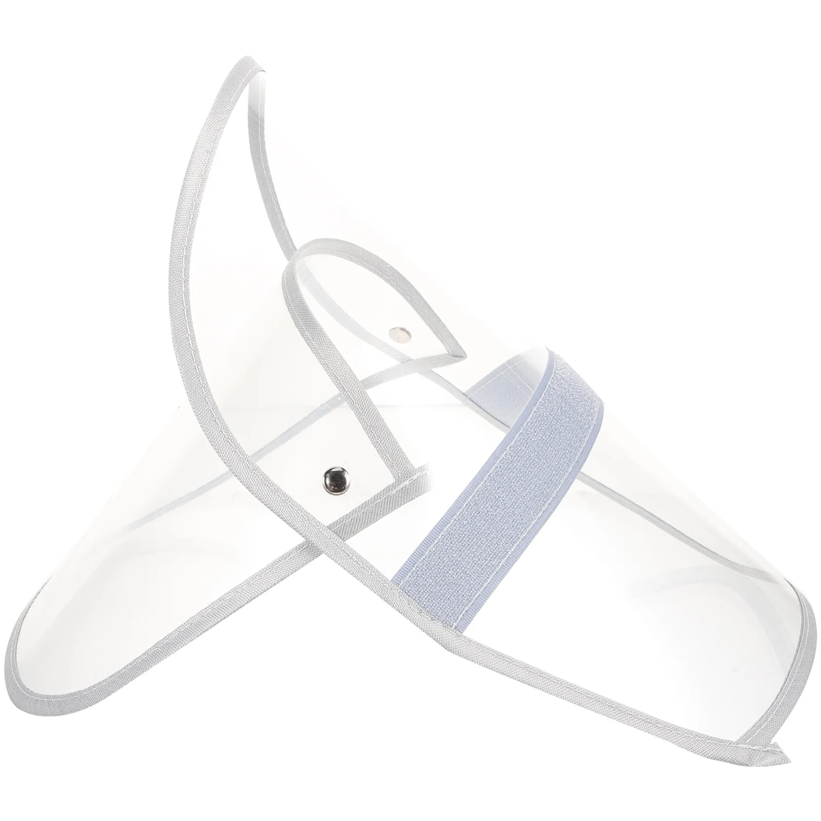 Плащ и шляпа защитный козырек Съемная дождевая шапка-пончо защита для лица