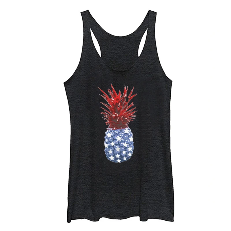 

Женский Танк 4-го выпуска, американский ананас, Топ 4 июля, красная, белая и синяя футболка, американский флаг, патриотический Танк XL