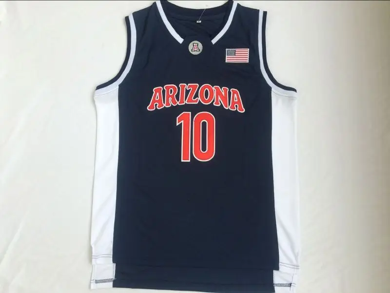 

Mens 24 Andre Iguodala 10 Mike Bibby Arizona Wildcats Basketball Jerseys Embroidery Stitched