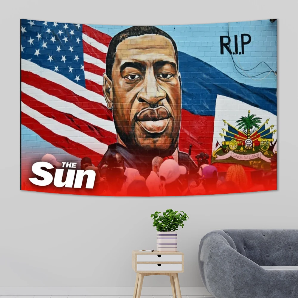 

Гобелен Джордж Флойд полиэстер