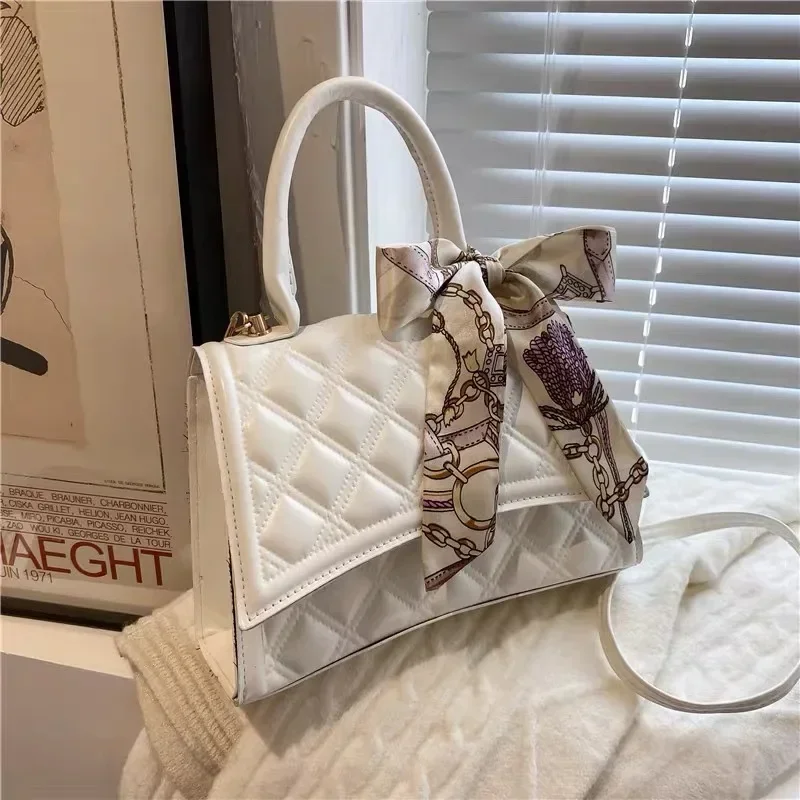 

Женская роскошная дизайнерская сумка BAG433E90-E93, новая модная универсальная сумка через плечо с ромбовидным узором, маленькая квадратная сумка