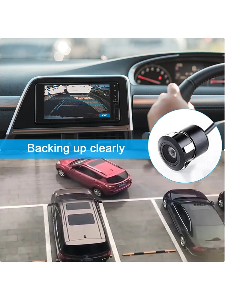 

Back Up Cameras Reverse Camera For Car License Plate Camera Rear View Camera For Car Car Accessories For Universal Cars To
