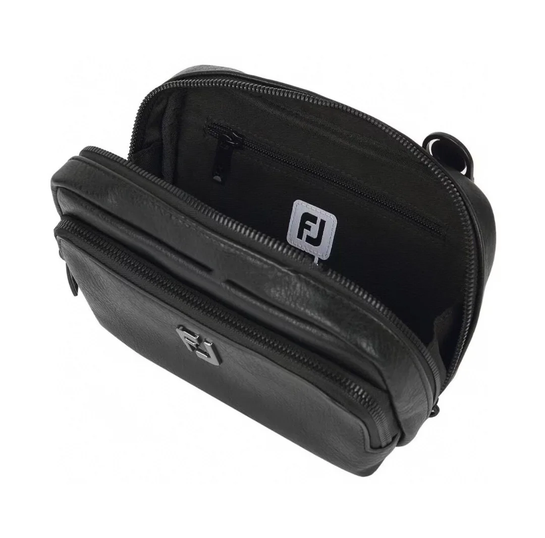 New Spring/Summer Golf Men's and Women's Crossbody Bag, Practical Storage Bag, Double Layer Design, High Quality Leather