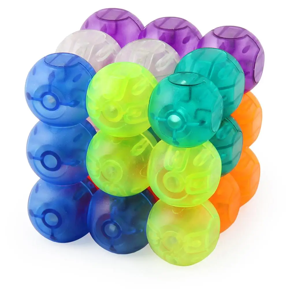 

Magnetic Magic Cube Blocks Children Educational Assembling Toys 6x6x6cm DIY Funny Toys For Kids Patience And Concentration