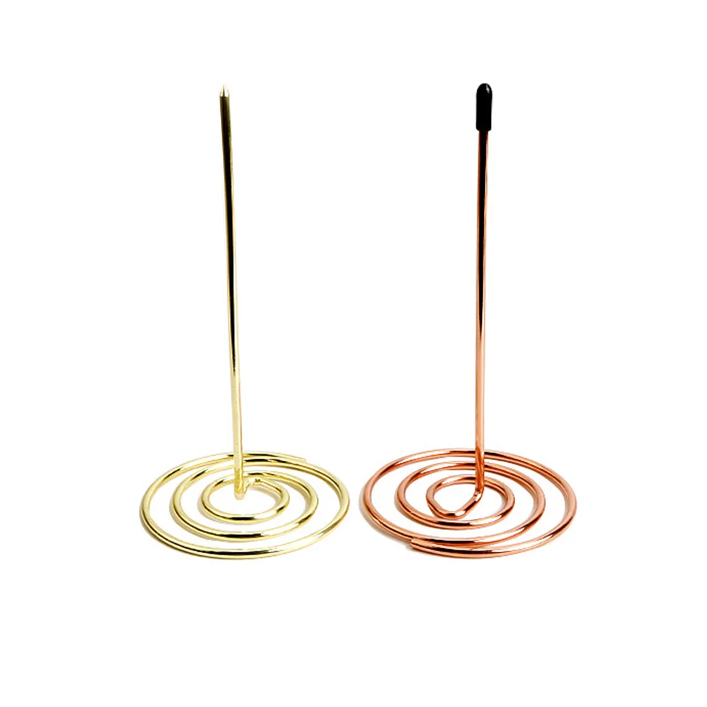 2 шт. держатель для квитанций счет-фактура настольных принадлежностей стол