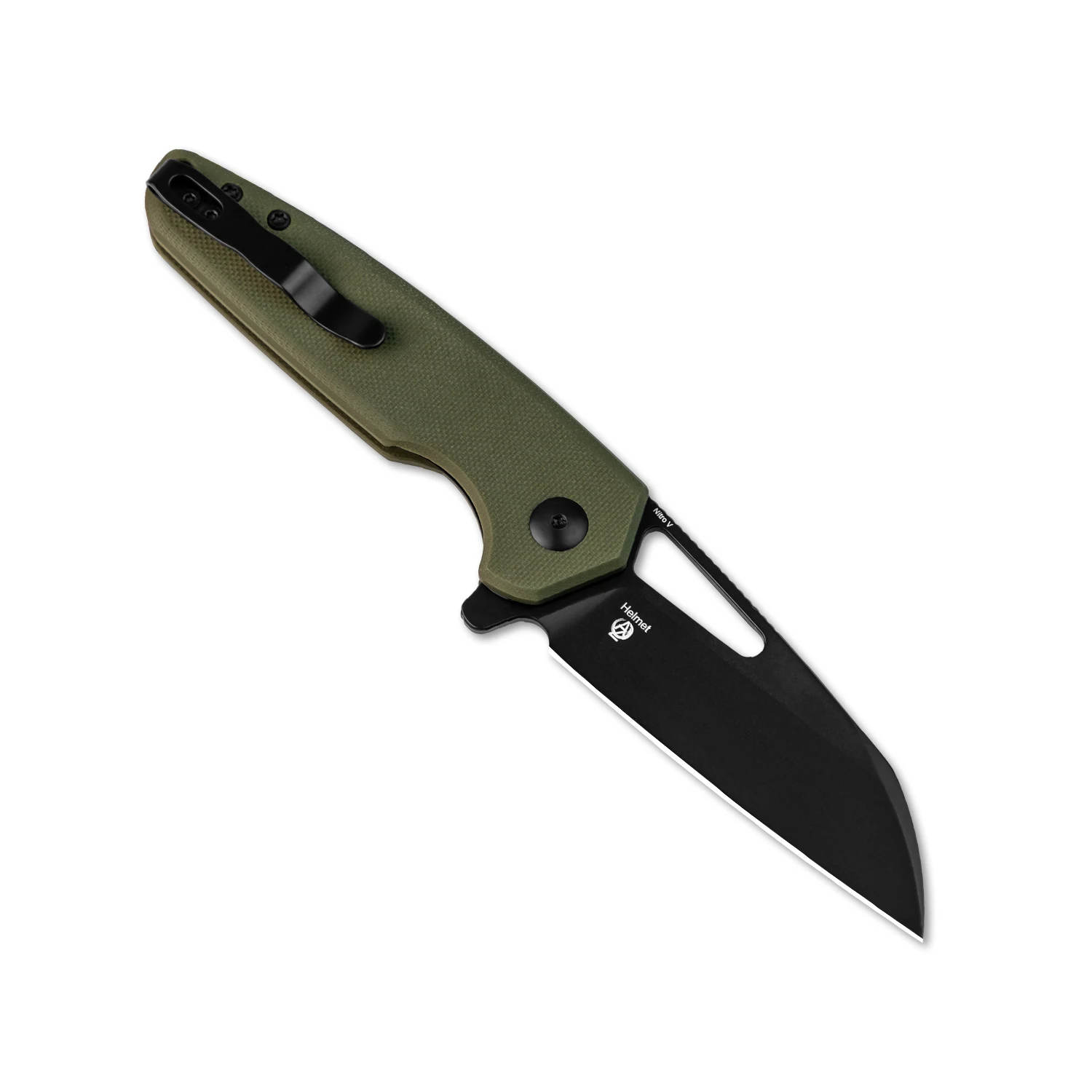 Карманный складной нож Kizer шлем V3557M2 нитров с рукояткой G10 для кемпинга в джунглях