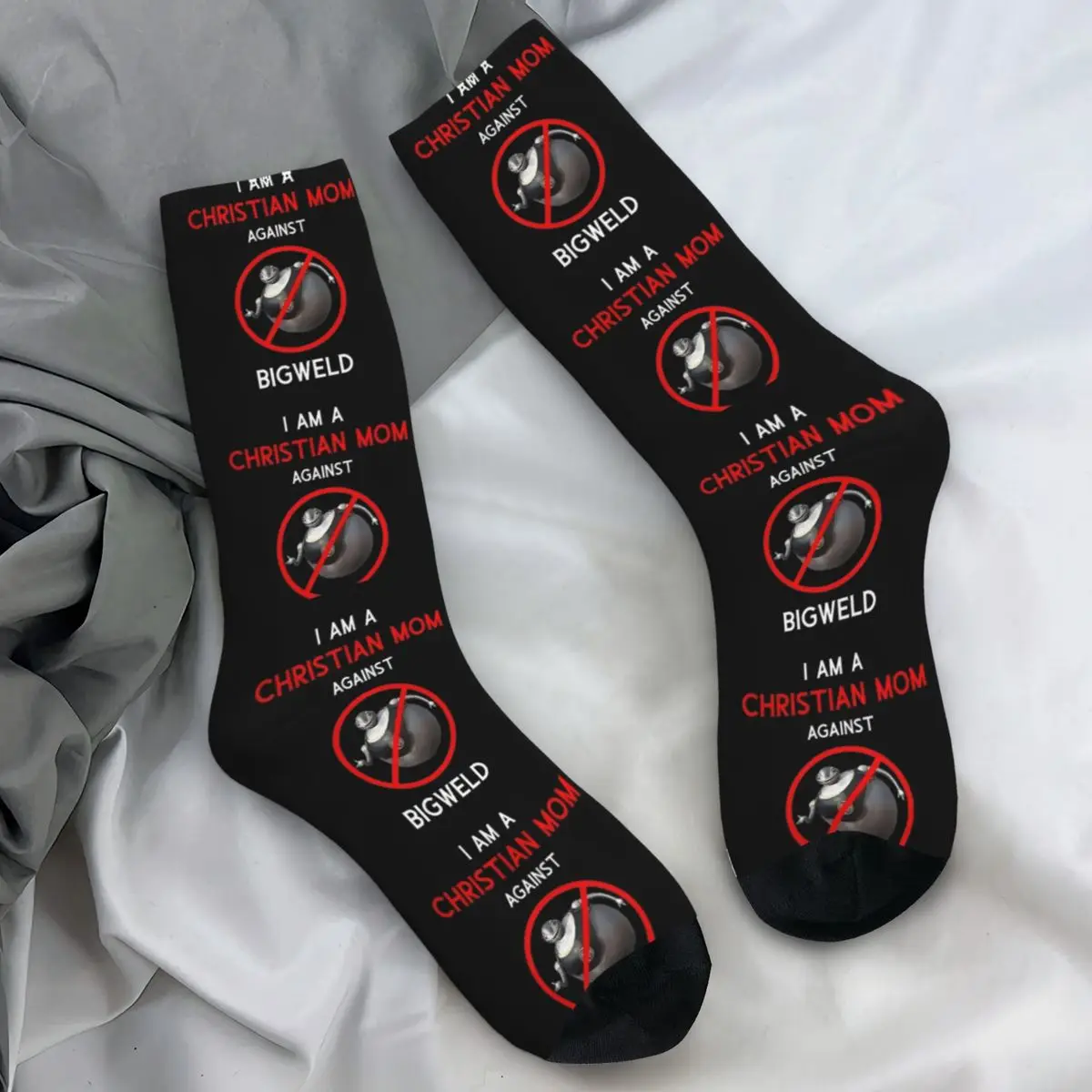 Носки Christian Mom Against Bigweld элегантные чулки осенние противоскользящие женские и