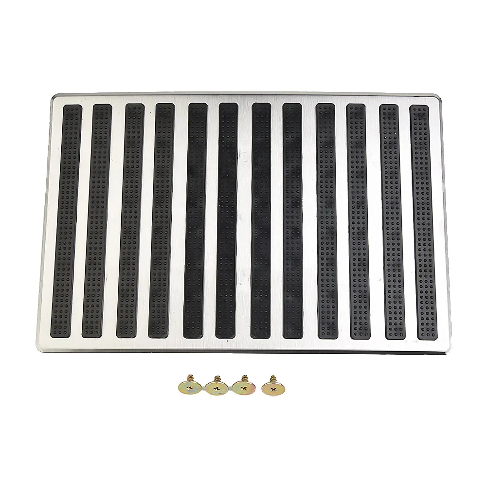 

Item Details: *23.5X16cm Universal Car Floor Carpet Mat Patch Foot Heel Plate Pedal Pad *Can Improve The Aesthetics Of The