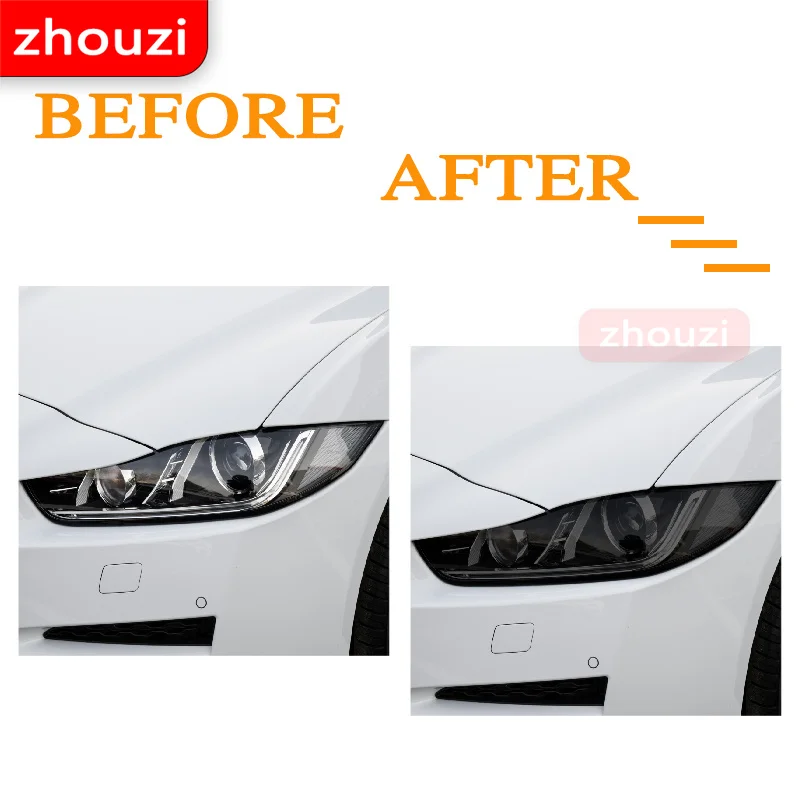 

2 шт., защитная пленка для автомобильных фар Jaguar XE X760 2015-On