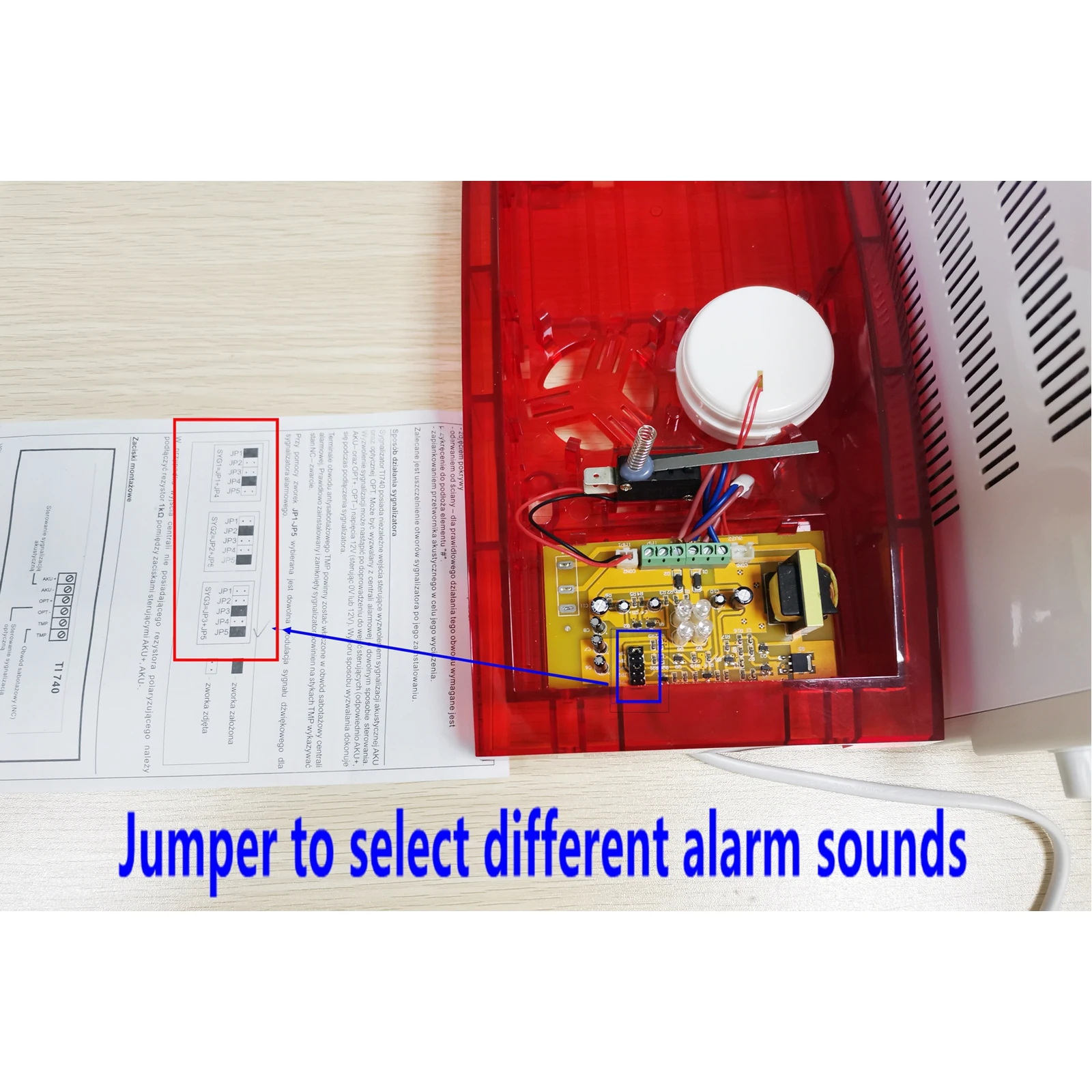 Wholesale New DC 12V 120dB Sound Security Outdoor Security Siren Alarm Horn Alarm Hooter Speaker Buzzer enlarge