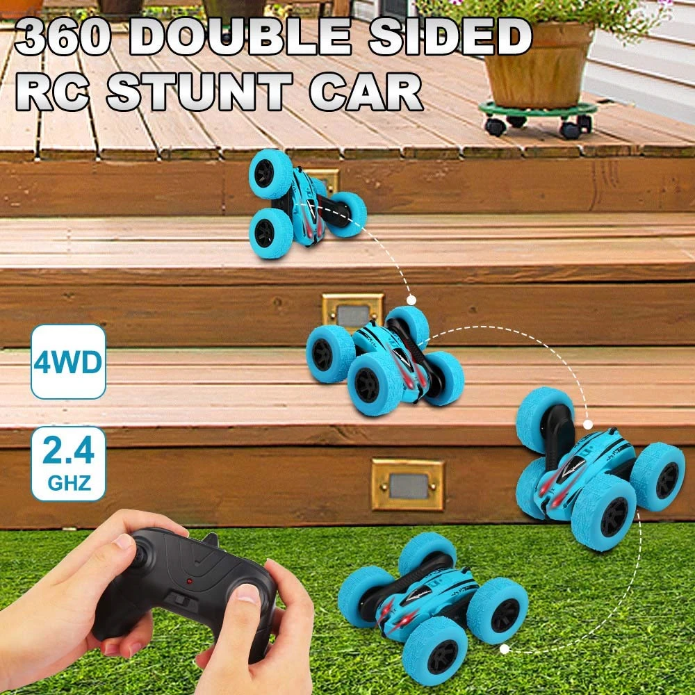 Автомобиль с радиоуправлением 360 ° дистанционным управлением 1:24 - купить по