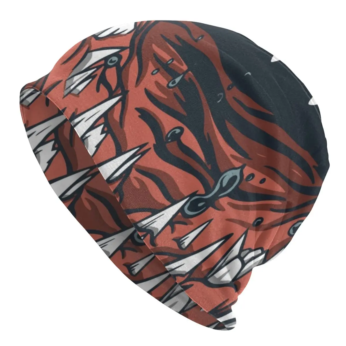 

Great White Shark Bonnet Hat Knitted Hat Fashion Autumn Winter Outdoor Skullies Beanies Hats Unisex Adult Warm Head Wrap Cap