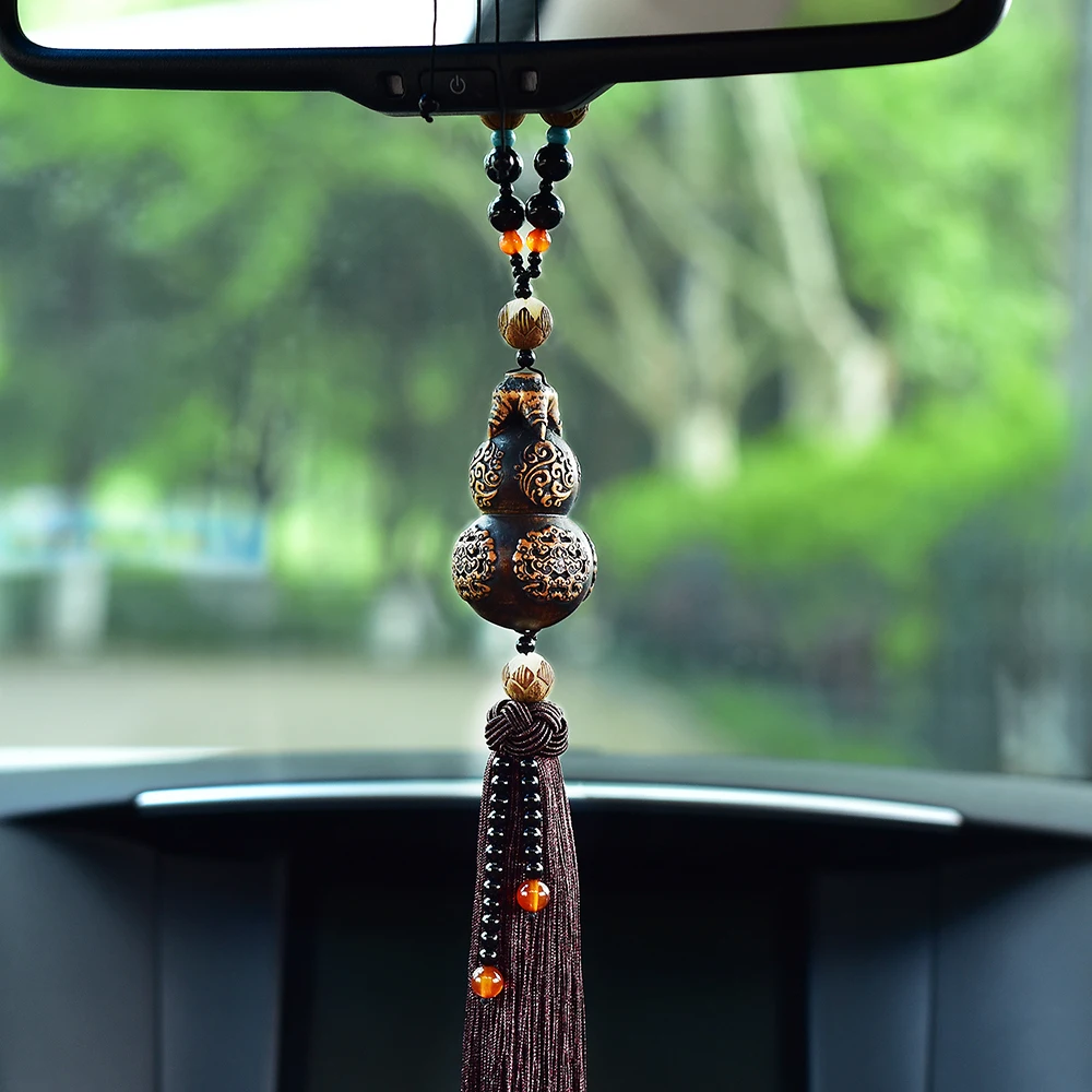 

Car Pendant Gourd Brave troops Hanging Ornaments Safety Blessing Decoration Automobiles Interior Rearview Mirror Suspension Trim