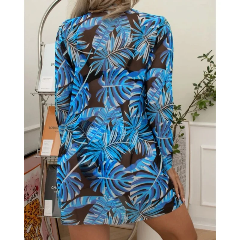 Рисунок 2 - Купальник-бикини женский с цветочным принтом