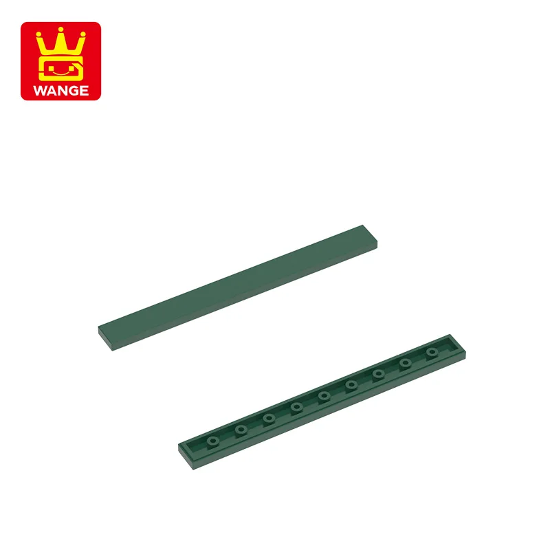 Фото Wange 4162w 100 г/72 шт. плоская плитка без отверстий 1x10 с канавкой, строительный блок Moc, совместимый с кирпичом, наборы детских игрушек «сделай сам» №3