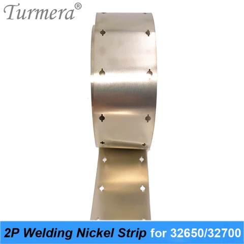 32650 32700 2P сварочный никель 0,15 мм * 44 мм для Lifepo4 аккумулятора, никелевая полоса с винтовым отверстием, используется 32650 32700 Lifepo4 аккумулятор