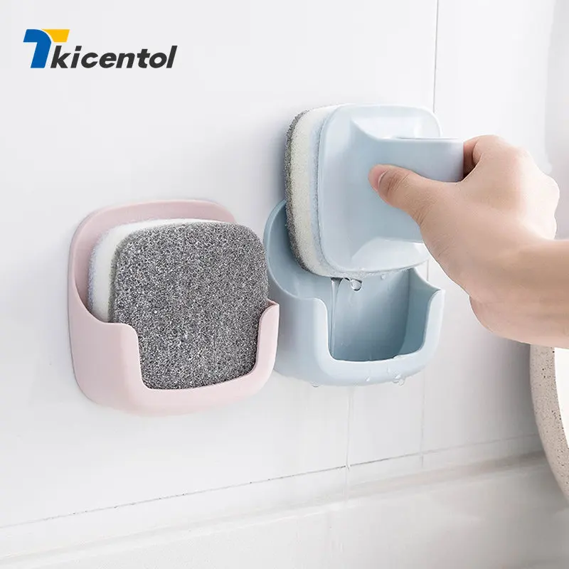 

Kitchen Wall-Mounted Cleaning Brush with Handle Pan Bowl Plate Brushes Scrubber Pot Brush Cleaner Kitchen Sink Cleaning Supplies