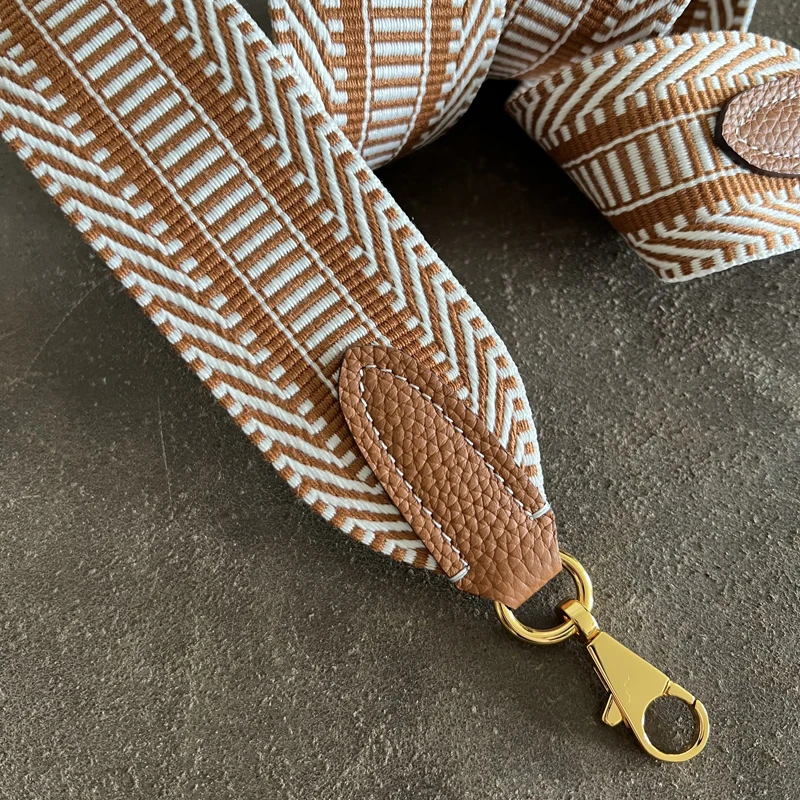 Kelly Bag Shoulder Strap Strap Diagonal Shoulder Bag Bag Strap Color Popular Comfortable Wide Canvas Strap Rainbow Wide