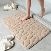 flannel material goose soft stone bathroom non slip carpet now simple absorbent floor mats 40x60cm bath mats carpet bathtub mats