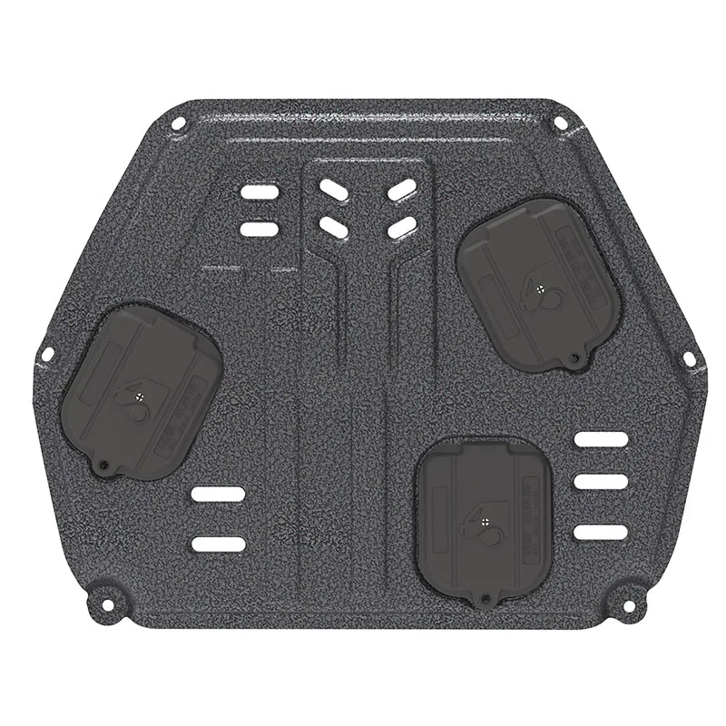 Автомобильный 3D сплав брызговик двигателя крышка защита от брызговика черные