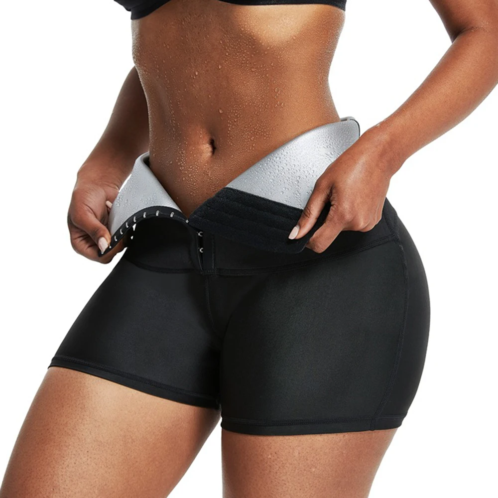 

Sweat Sauna Pants Body Shaper Weight Loss Slimming Pants Waist Trainer Shapewear Tummy Hot Thermo Sweat Leggings Fitness Workout