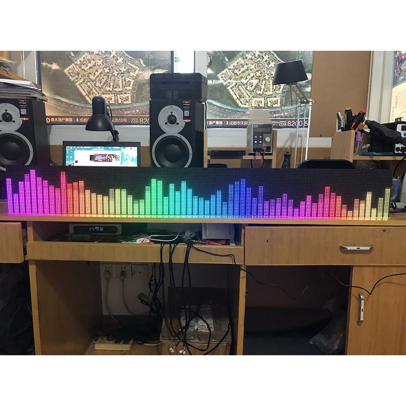 Профессиональный полноцветный RGB звуковой пульт дистанционного управления