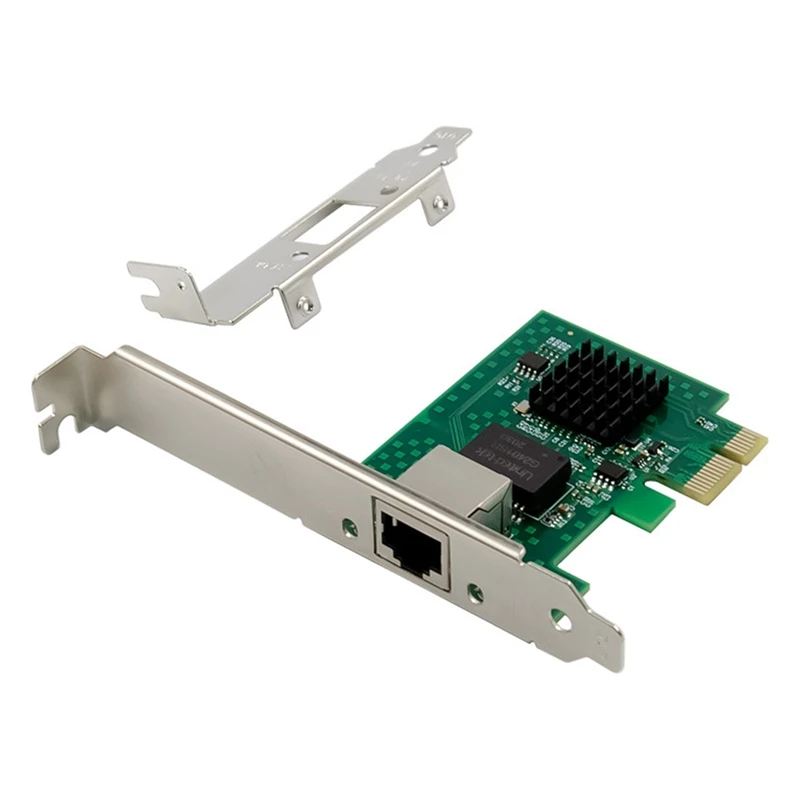 Фото Сетевая карта для сервера PCI-E, стандарта Gigabit Server, PCI-Express X1, один порт 2,5G, сетевая карта для сервера Ethernet №5