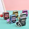 1pc Lucky Jackpot Mini Fruit Slot Machine Fun Birthday Keychain Gift Kids Educational Toy Coin Operated Games Machine 1