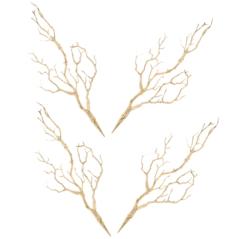 

4pcs Decorative Branches Artificial Tree Branches Fake Branches Faux Branches Table Decor