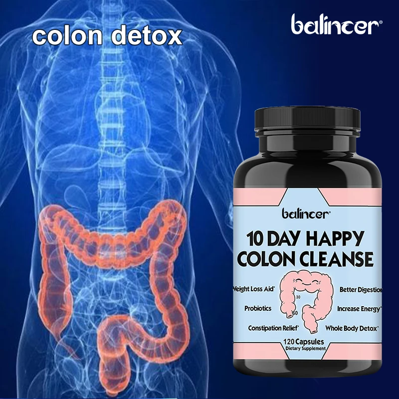 

Balincer - Weight Loss Aid for Men and Women, Body Detox, Colon Cleanse, Energy Boost, Constipation Relief, Dietary Supplement