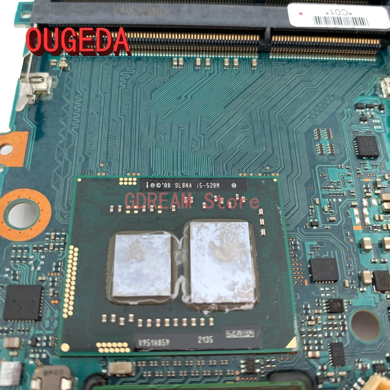 Материнская плата OUGEDA A1754738A для ноутбука SONY Vaio VPCCZ I5-520M CPU GT330M GPU материнская