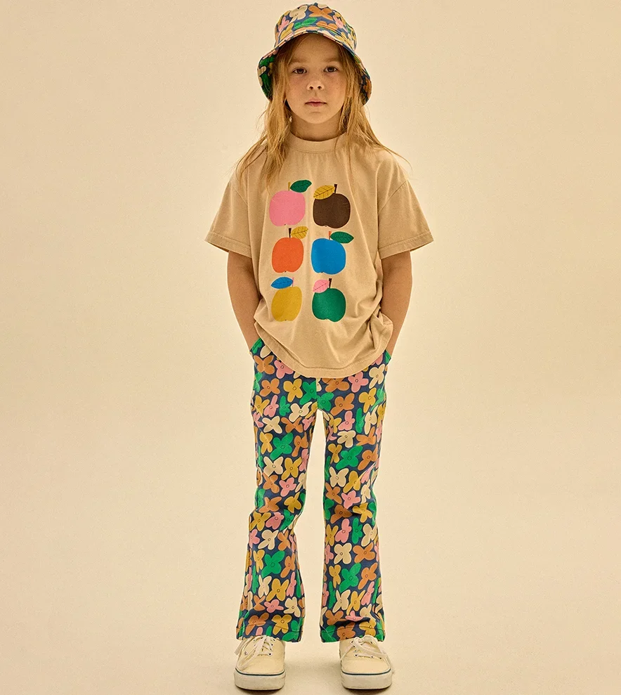 Детская одежда Jelly Brand 2024 новая летняя повседневная футболка для мальчиков шорты