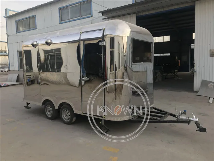 2023 многофункциональные недорогие мобильные прицепы из нержавеющей стали 5 м для