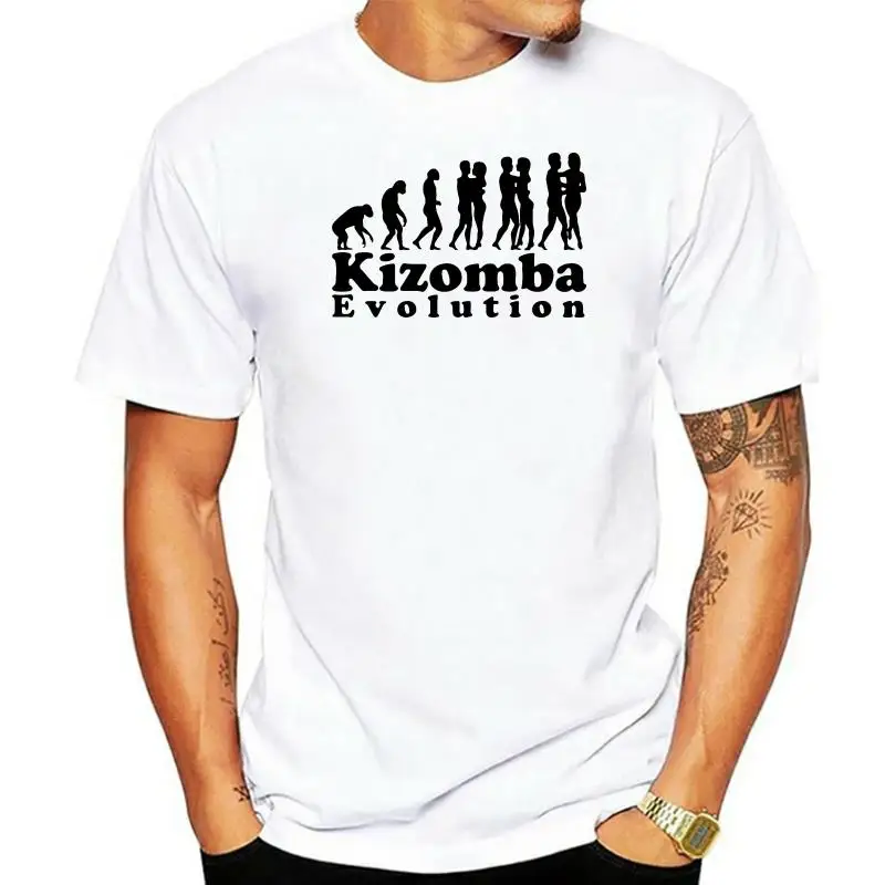 

Мужская футболка Kizomba Evolution, футболка унисекс с принтом, футболки, Топ