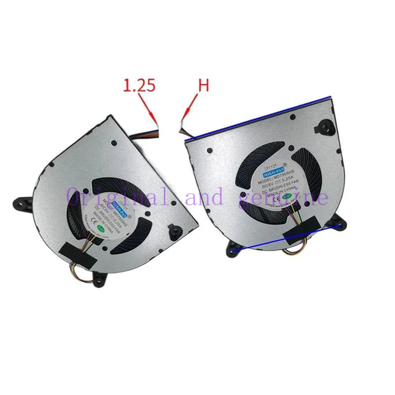 Вентилятор ЦП для ноутбука Teclast F15 Pro BF07505H05FP новый nb750505hht4b01f21 bf075d05p Bf07505h05fp MD7505HS 5 в 0