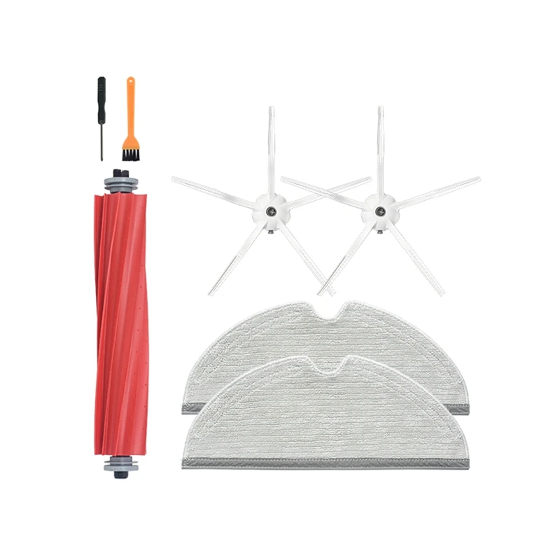 

Replacement For Xiaomi Roborock Q7 Max / Max+T8 Robot Vacuum Cleaner Spare Parts Main Side Brush Mop Rag