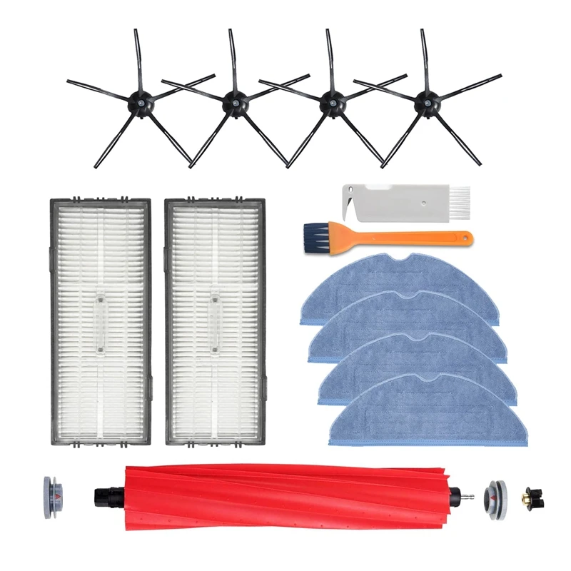 

Replacement Main Brush Side Brush Hepa Filters Mop Cloth Sets for Xiaomi Roborock T7S T7S Plus S7 Reusable Accessories