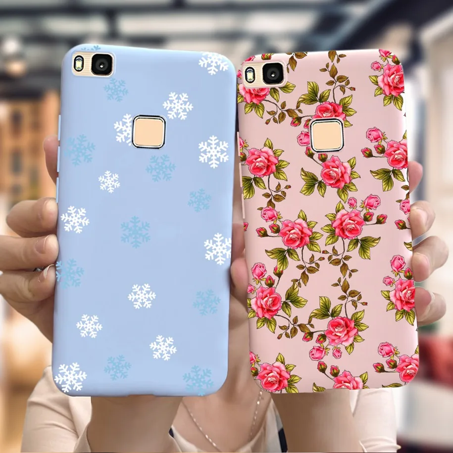 Чехол для Huawei P9 Lite 2016 2017, роскошный мягкий защитный чехол с цветочным рисунком, чехлы для Huawei P9 Lite P9Lite G9Lite, чехол