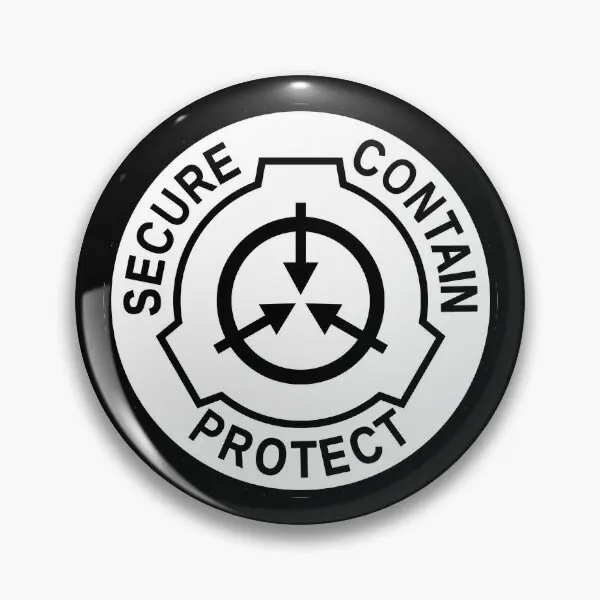 Scp пластырь по умолчанию мягкая булавка для кнопки шляпы Металлическая Булавка