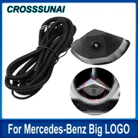 crosssunai oem logo front camera special for car front view camera parking for mercedes benz big logo hd night vision dash cam