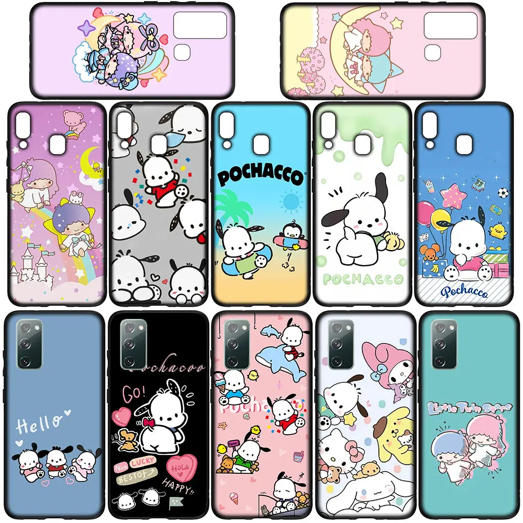 Pachacco Little Twin Star Cover Phone Case for Xiaomi Redmi Note 9 8 11 Pro 4G 5G 9S 11S 9A 9C NFC 9T 8A Funda Soft Casing