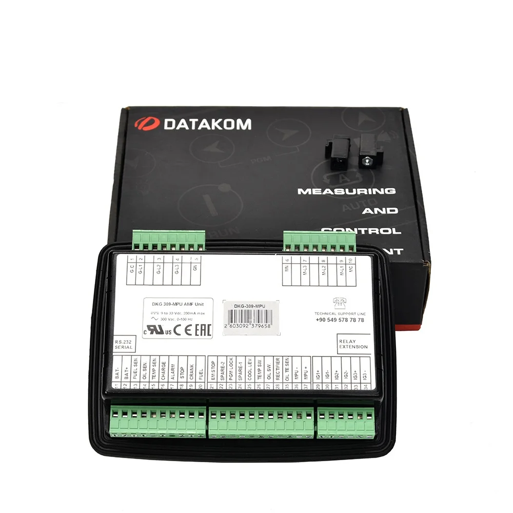 Оригинальный турецкий модуль управления панелью генератора DATAKOM DKG309 DKG 309-MPU