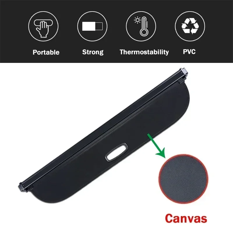 

Задняя шторка багажника, грузовая крышка для Jeep Grand Cherokee 2011-2020, защитная перегородка, выдвижная перегородка, автомобильные аксессуары