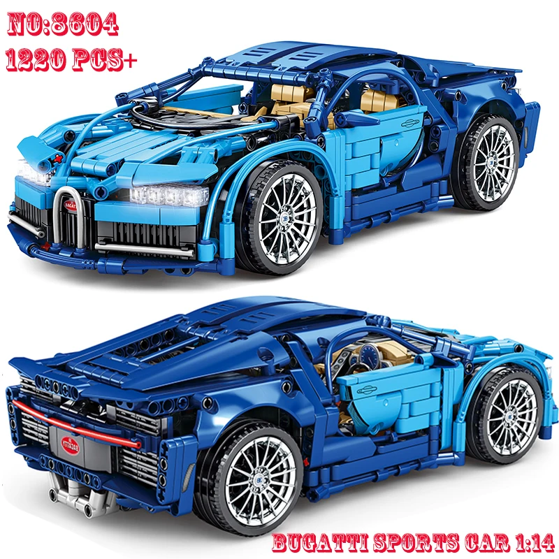 

SEMBO Супер гоночный Car1:14 высокотехнологичные тяговые автомобили Строительные блоки Городской Спортивный автомобиль суперкар Кирпичи игруш...