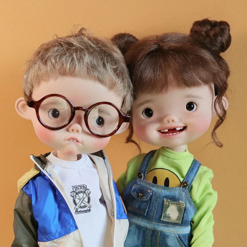 Q Baby BJD кукла 1/6 милая с выражением полный набор аниме Blythe Polly Pocket Elf на полке